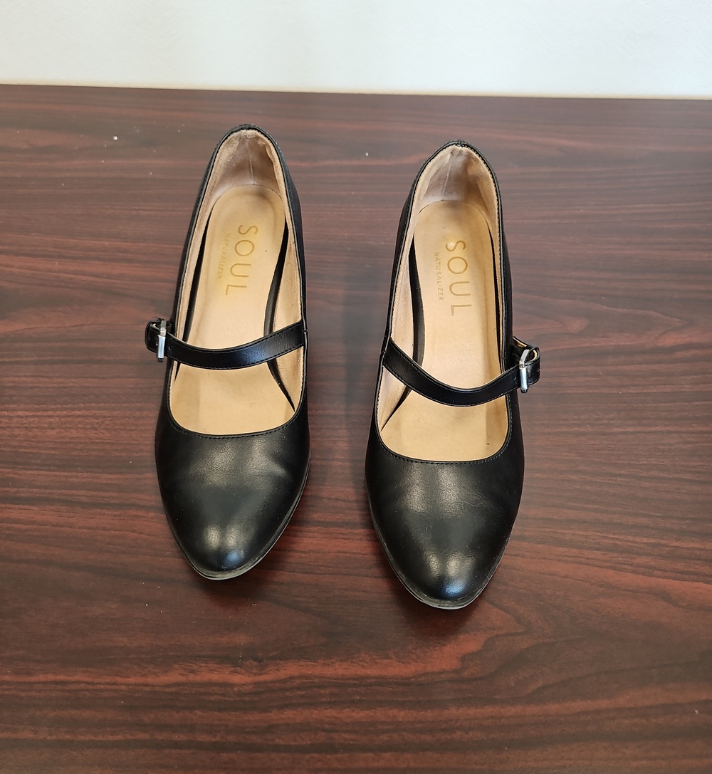 SOUL Naturalizer Black Mary Jane Heels